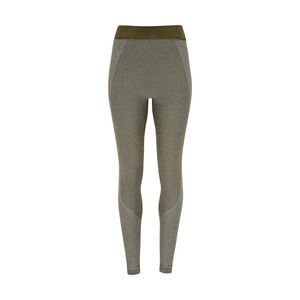 TriDri Womens/Ladies Seamless 3D Fit Multi Sport Sculpt Leggings / Olive